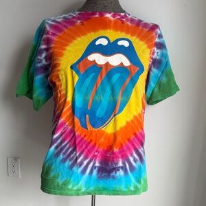 Rolling Stones 2002 Tour Tie-Dye Shirt